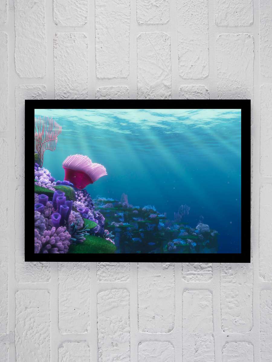 Kayıp Balık Nemo - Finding Nemo Film Tablo Siyah Çerçeveli Film Poster Afiş Tablo