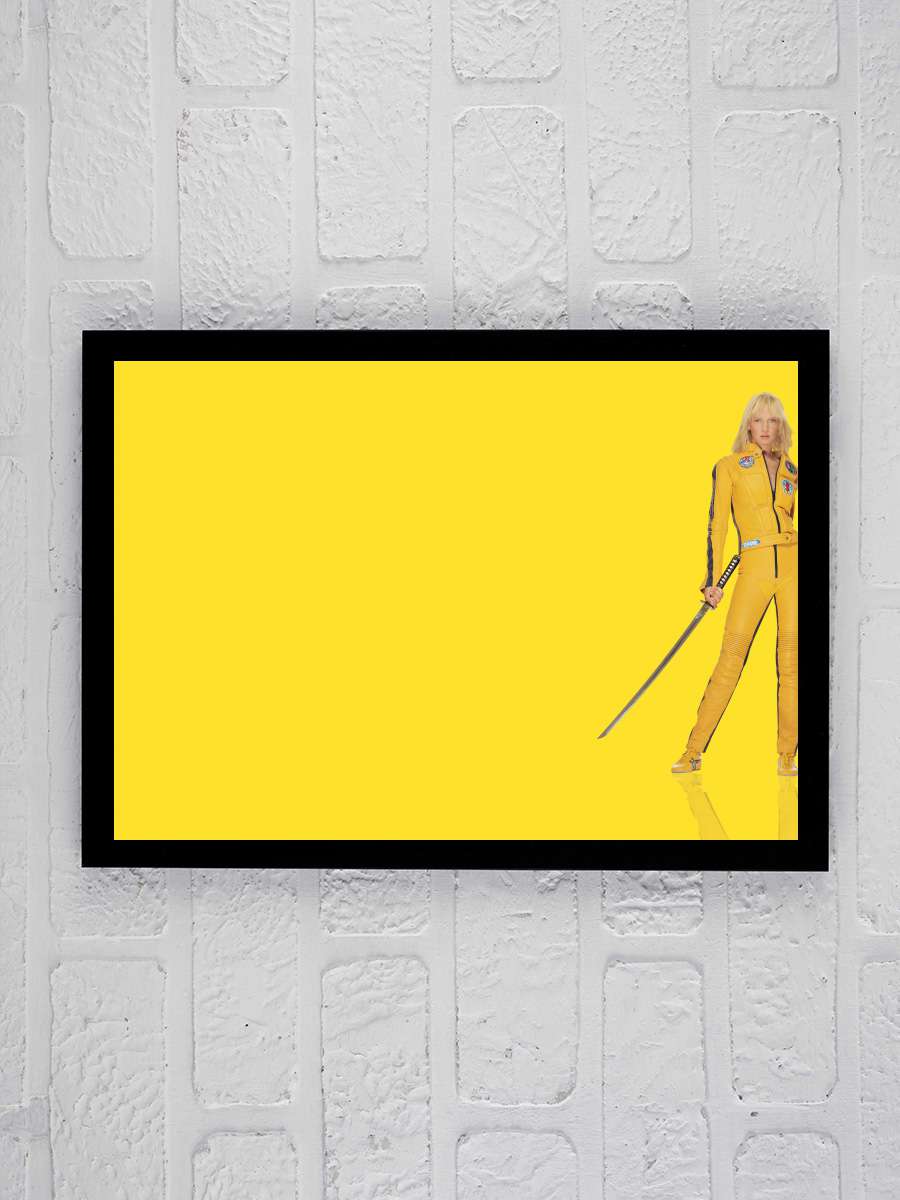 Kill Bill: Vol. 1 Film Tablo Siyah Çerçeveli Film Poster Afiş Tablo