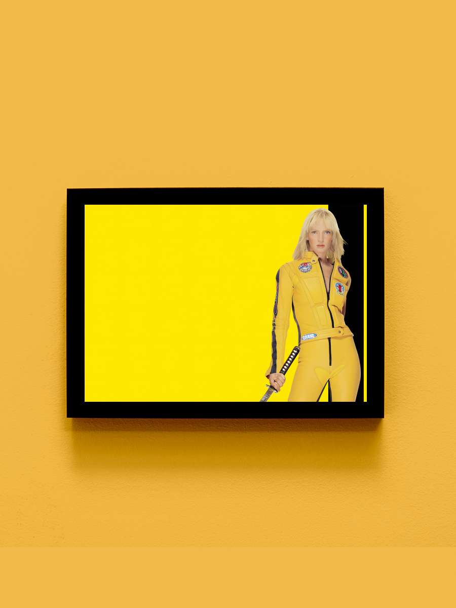 Kill Bill: Vol. 1 Film Tablo Siyah Çerçeveli Film Poster Afiş Tablo