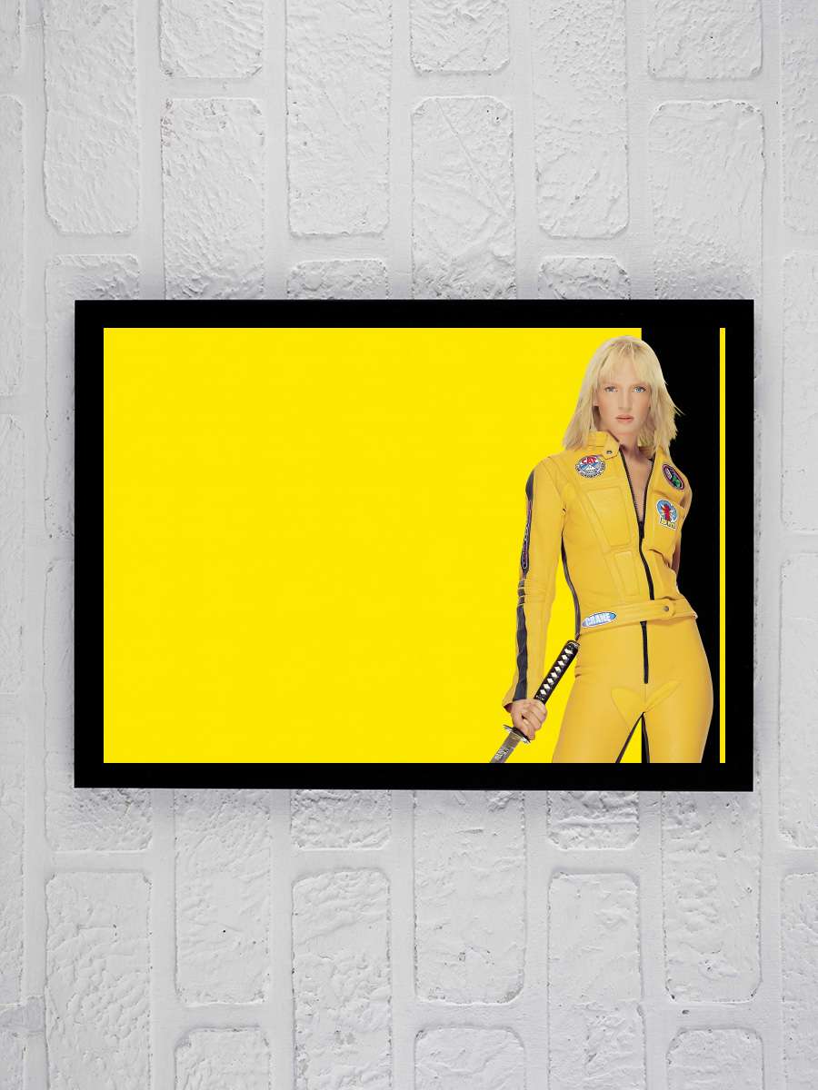 Kill Bill: Vol. 1 Film Tablo Siyah Çerçeveli Film Poster Afiş Tablo