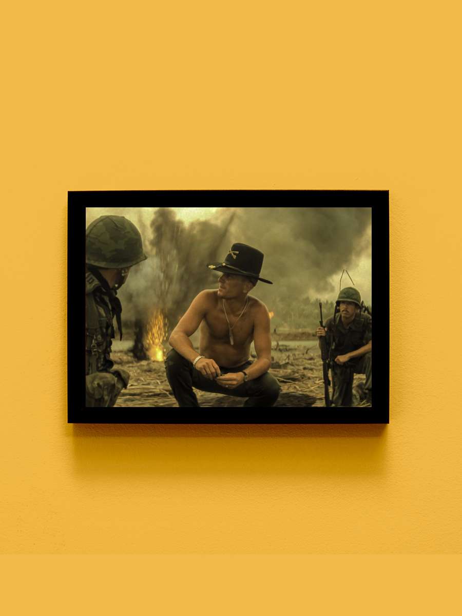 Kıyamet - Apocalypse Now Film Tablo Siyah Çerçeveli Film Poster Afiş Tablo