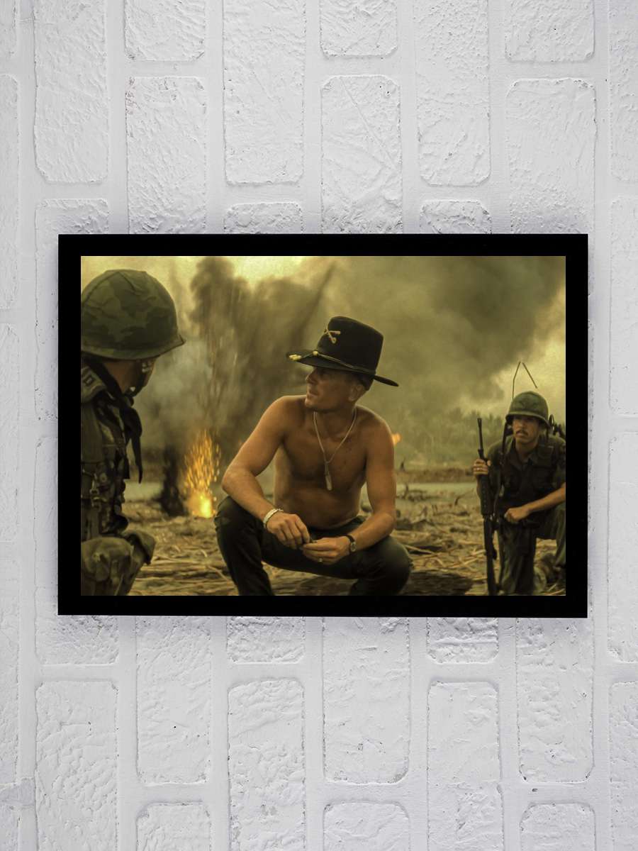 Kıyamet - Apocalypse Now Film Tablo Siyah Çerçeveli Film Poster Afiş Tablo