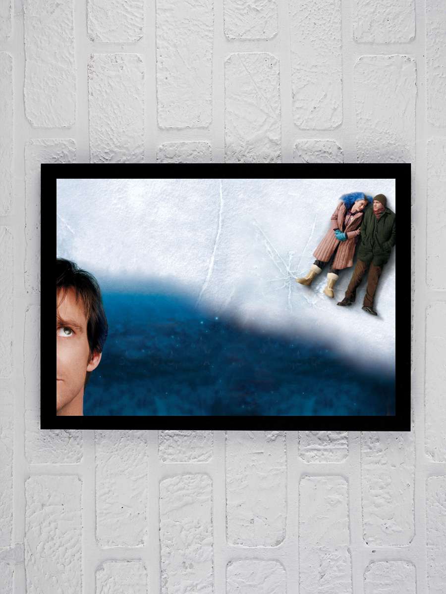 Sil Baştan - Eternal Sunshine of the Spotless Mind Film Tablo Siyah Çerçeveli Film Poster Afiş Tablo