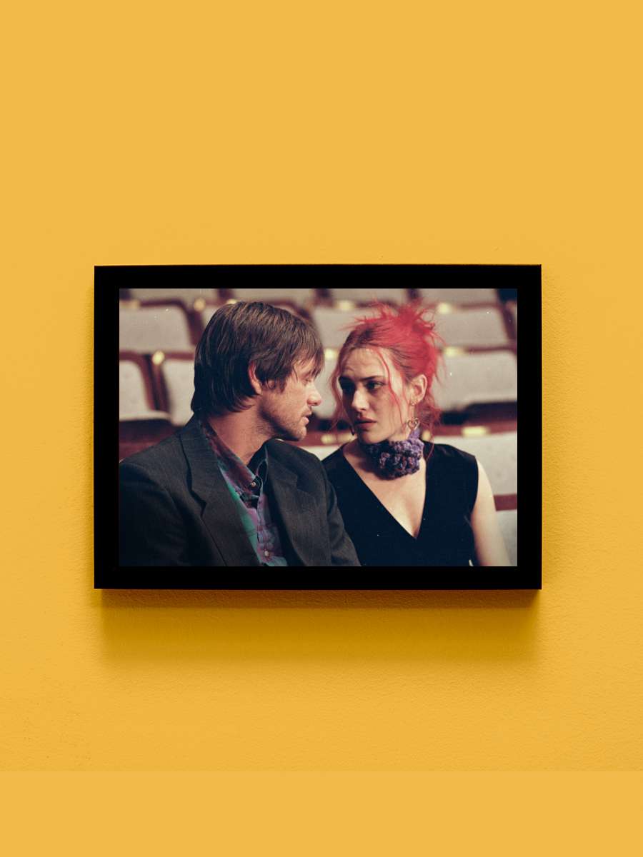 Sil Baştan - Eternal Sunshine of the Spotless Mind Film Tablo Siyah Çerçeveli Film Poster Afiş Tablo