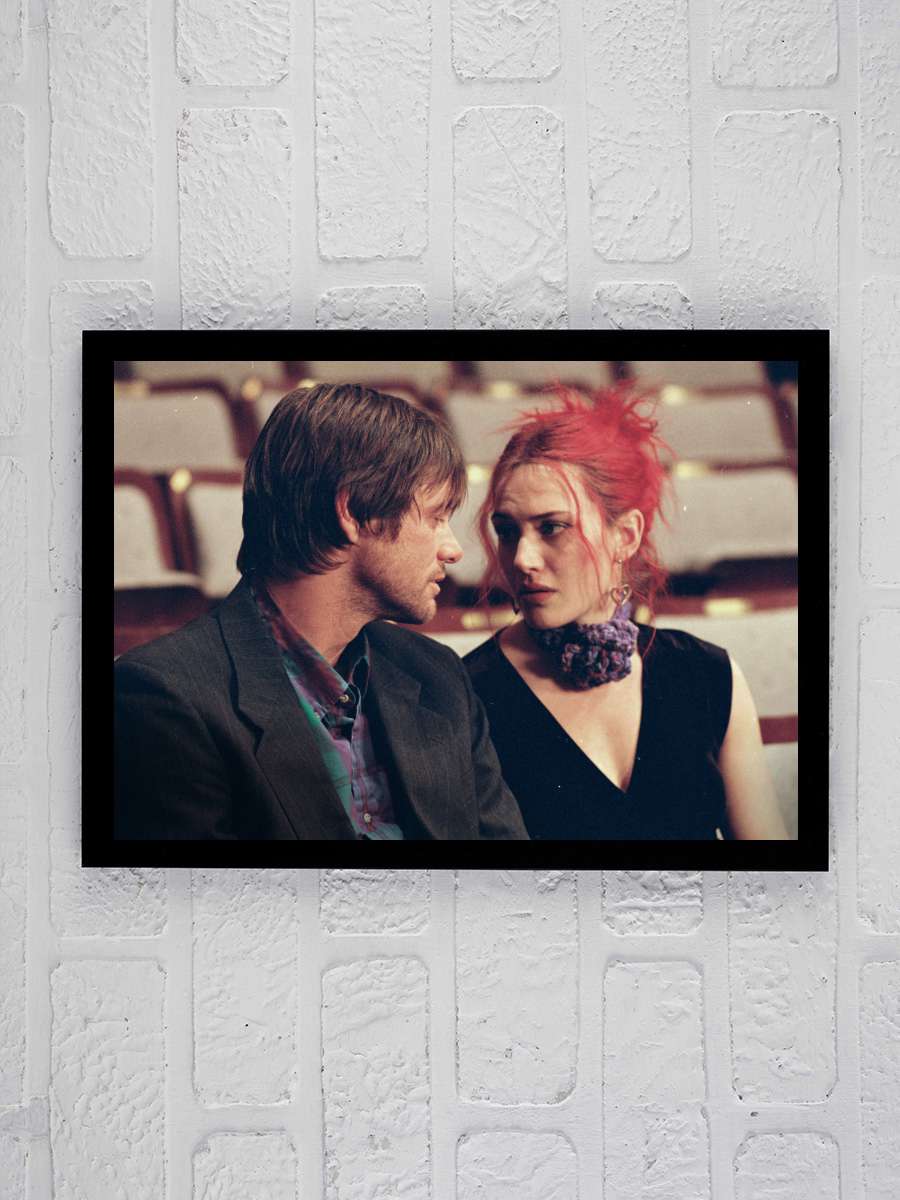 Sil Baştan - Eternal Sunshine of the Spotless Mind Film Tablo Siyah Çerçeveli Film Poster Afiş Tablo