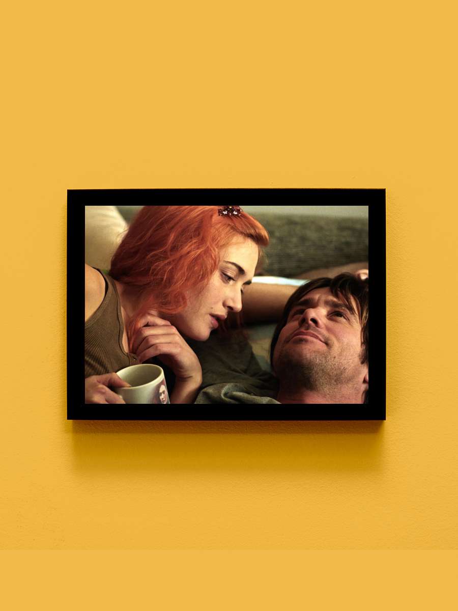 Sil Baştan - Eternal Sunshine of the Spotless Mind Film Tablo Siyah Çerçeveli Film Poster Afiş Tablo