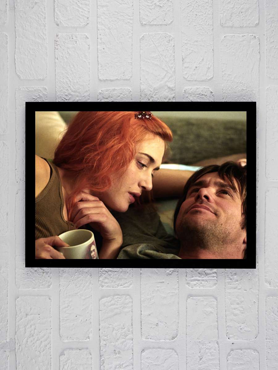 Sil Baştan - Eternal Sunshine of the Spotless Mind Film Tablo Siyah Çerçeveli Film Poster Afiş Tablo