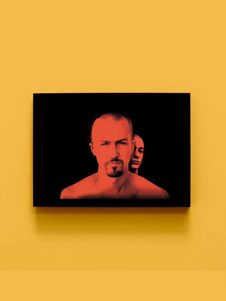 Geçmişin Gölgesinde - American History X Film Tablo Siyah Çerçeveli Film Poster Afiş Tablo