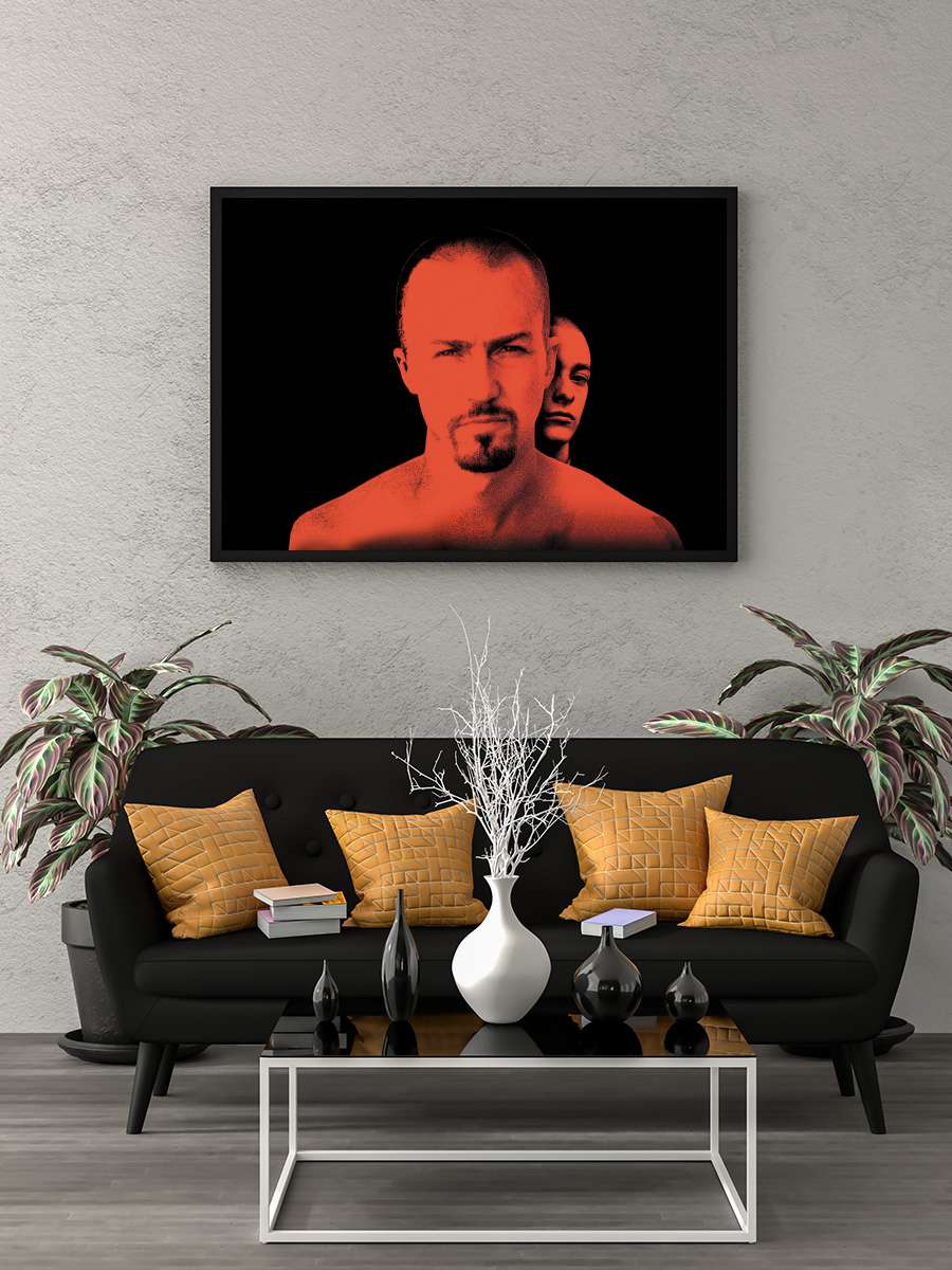 Geçmişin Gölgesinde - American History X Film Tablo Siyah Çerçeveli Film Poster Afiş Tablo