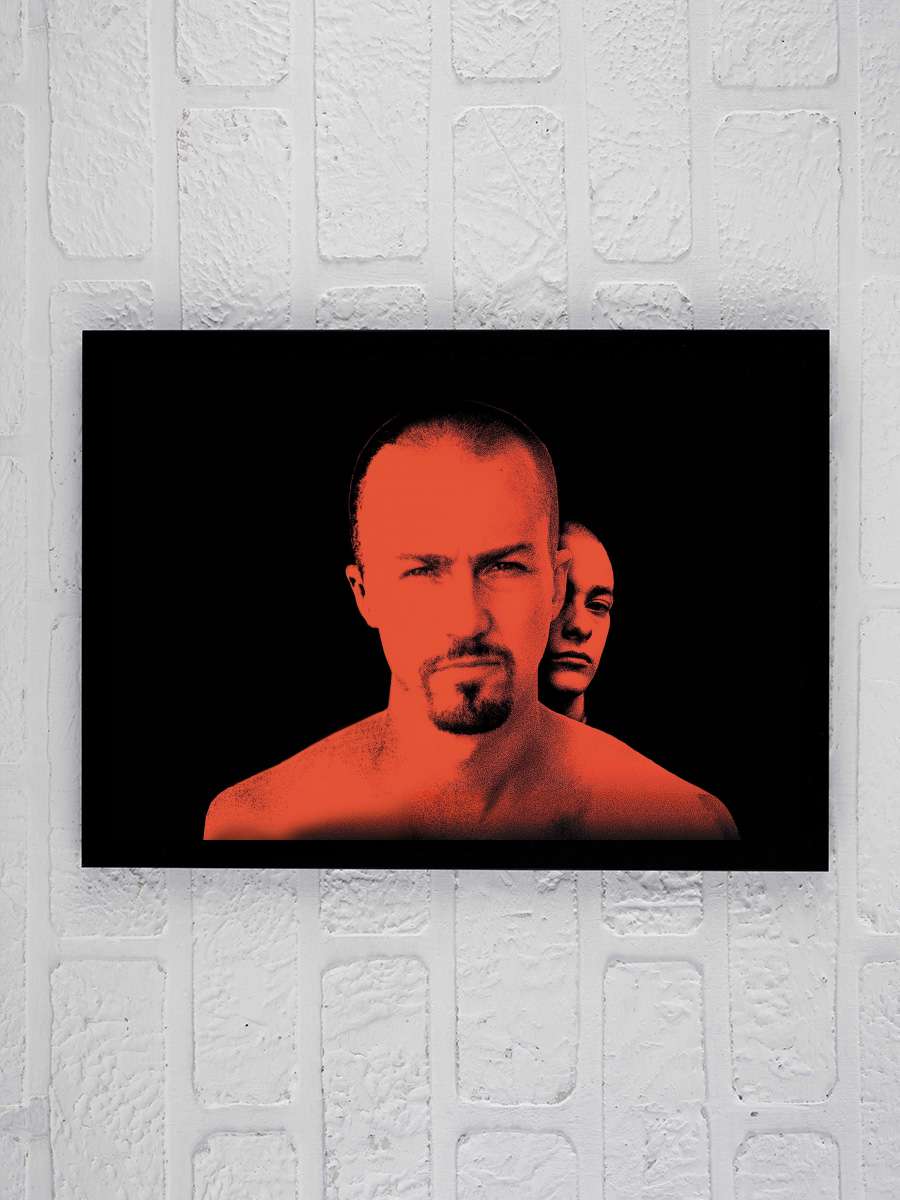 Geçmişin Gölgesinde - American History X Film Tablo Siyah Çerçeveli Film Poster Afiş Tablo