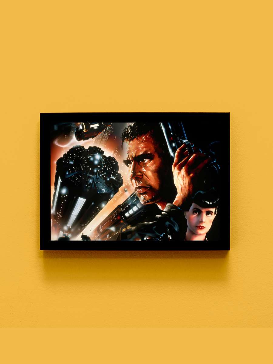 Bıçak Sırtı - Blade Runner Film Tablo Siyah Çerçeveli Film Poster Afiş Tablo