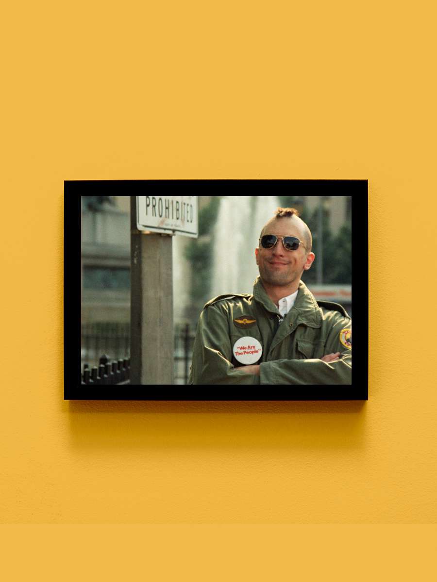 Taksi Şoförü - Taxi Driver Film Tablo Siyah Çerçeveli Film Poster Afiş Tablo