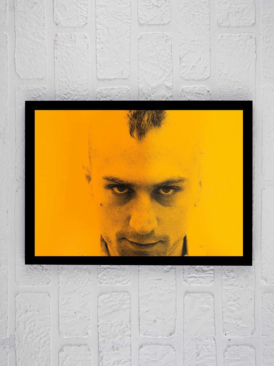 Taksi Şoförü - Taxi Driver Film Tablo Siyah Çerçeveli Film Poster Afiş Tablo