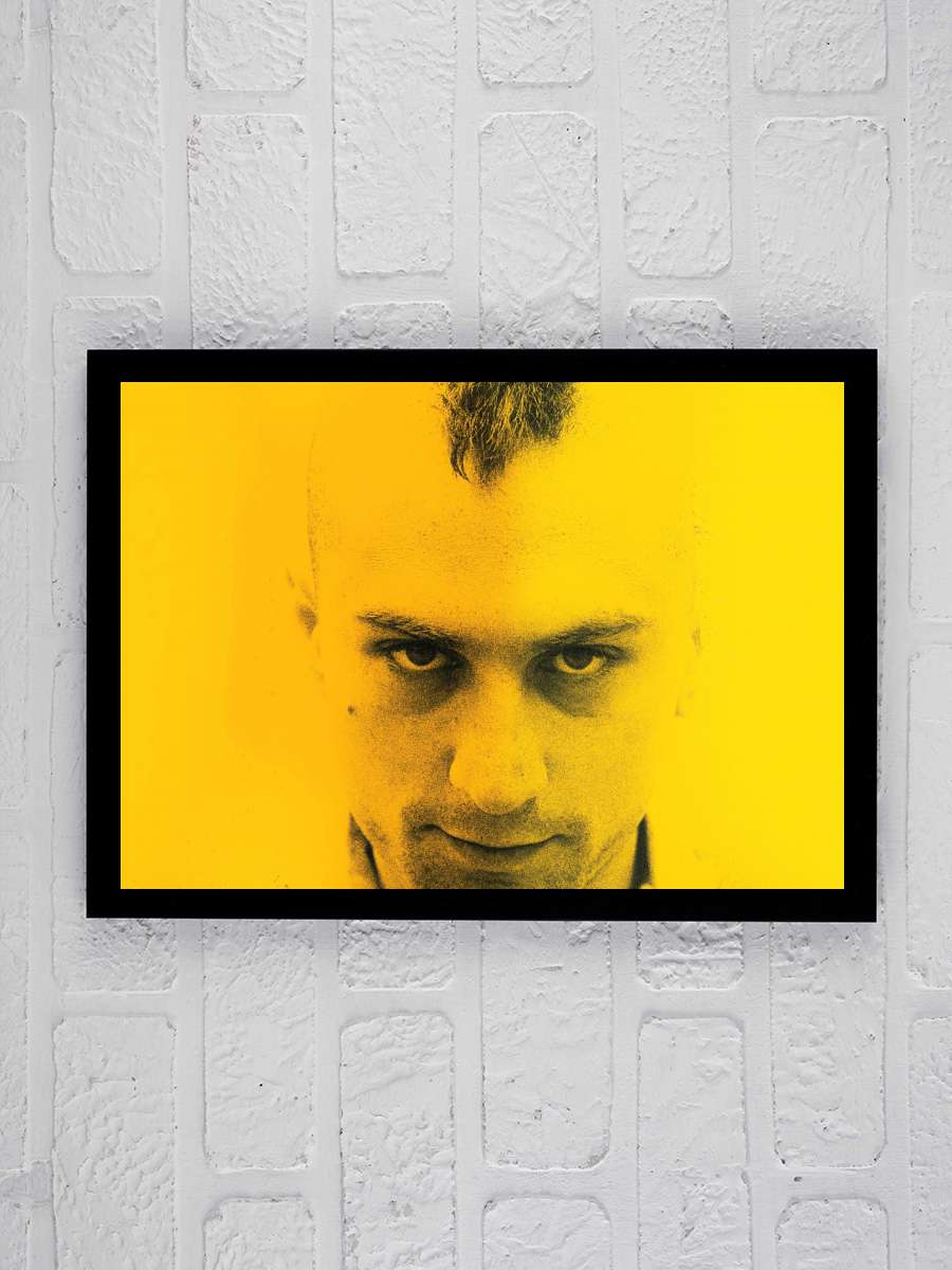 Taksi Şoförü - Taxi Driver Film Tablo Siyah Çerçeveli Film Poster Afiş Tablo