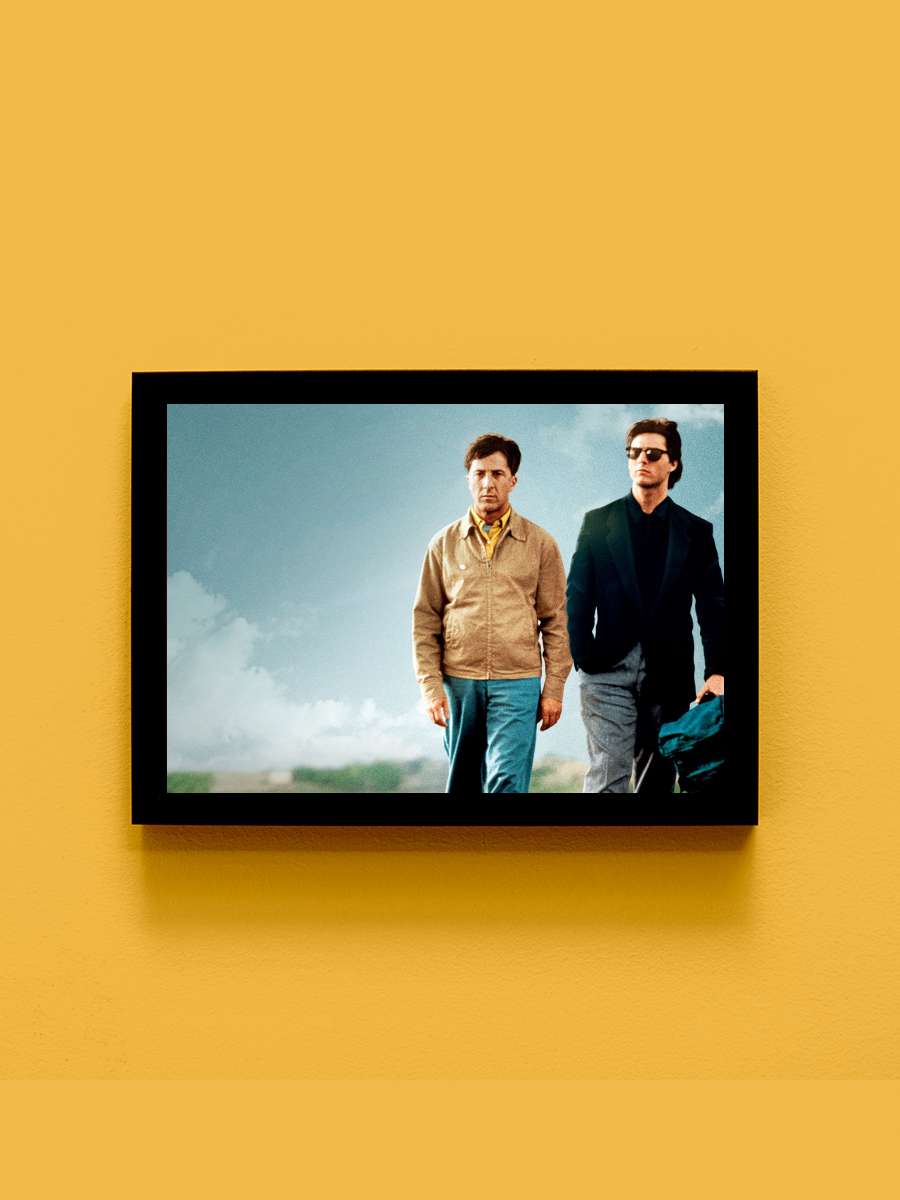 Yağmur Adam - Rain Man Film Tablo Siyah Çerçeveli Film Poster Afiş Tablo