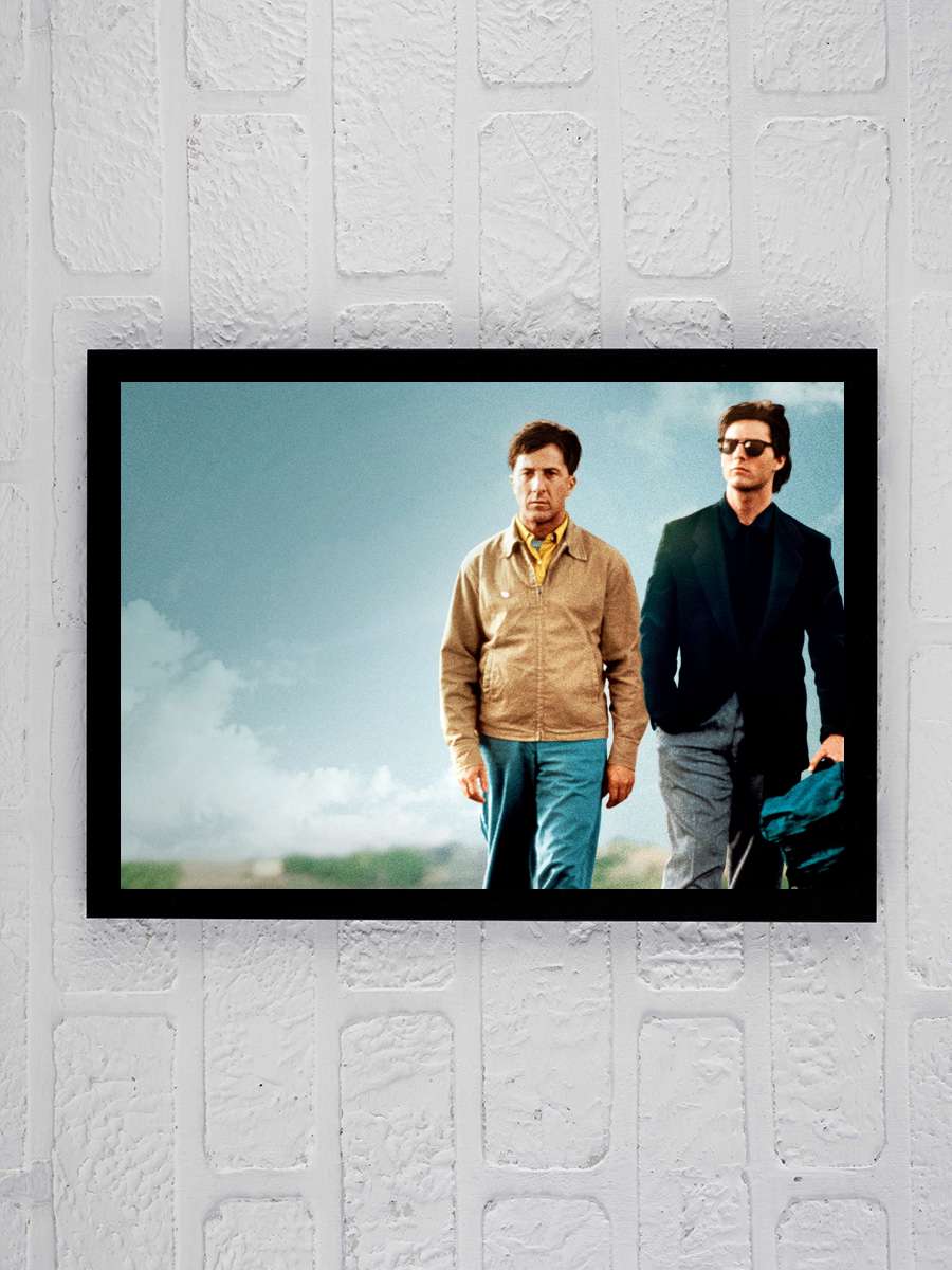 Yağmur Adam - Rain Man Film Tablo Siyah Çerçeveli Film Poster Afiş Tablo