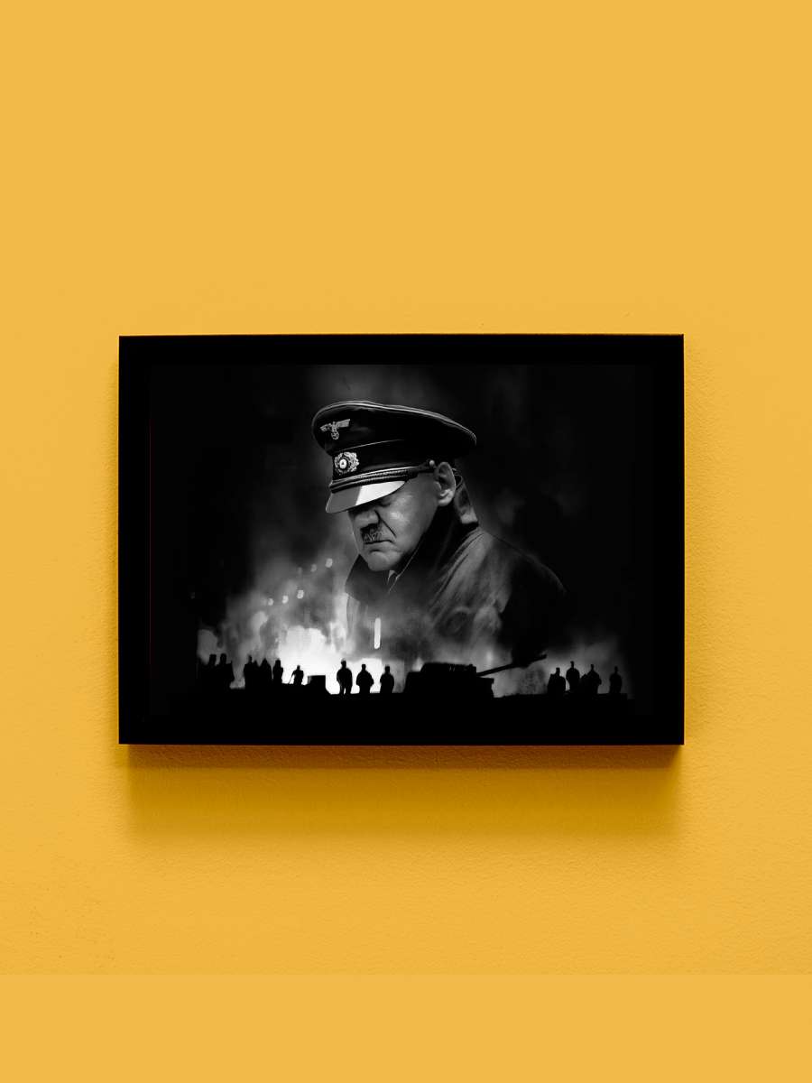 Çöküş - Der Untergang Film Tablo Siyah Çerçeveli Film Poster Afiş Tablo