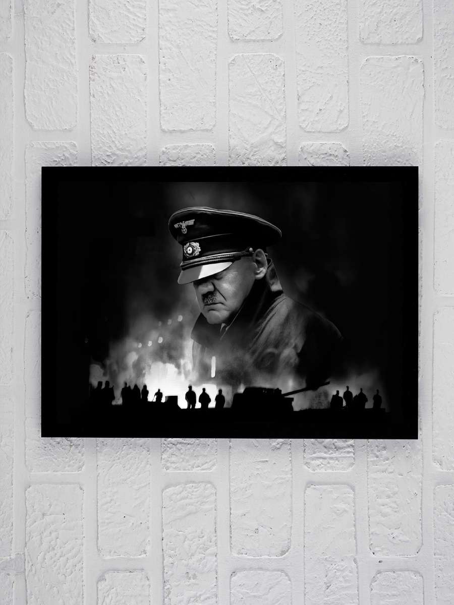 Çöküş - Der Untergang Film Tablo Siyah Çerçeveli Film Poster Afiş Tablo