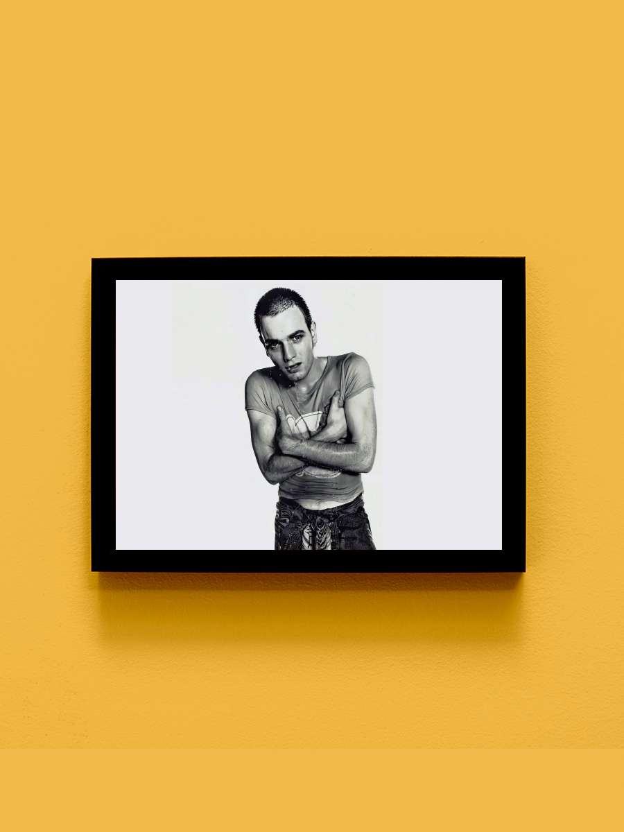 Trainspotting Film Tablo Siyah Çerçeveli Film Poster Afiş Tablo