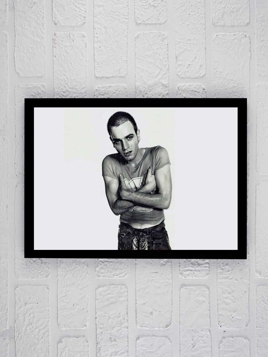 Trainspotting Film Tablo Siyah Çerçeveli Film Poster Afiş Tablo