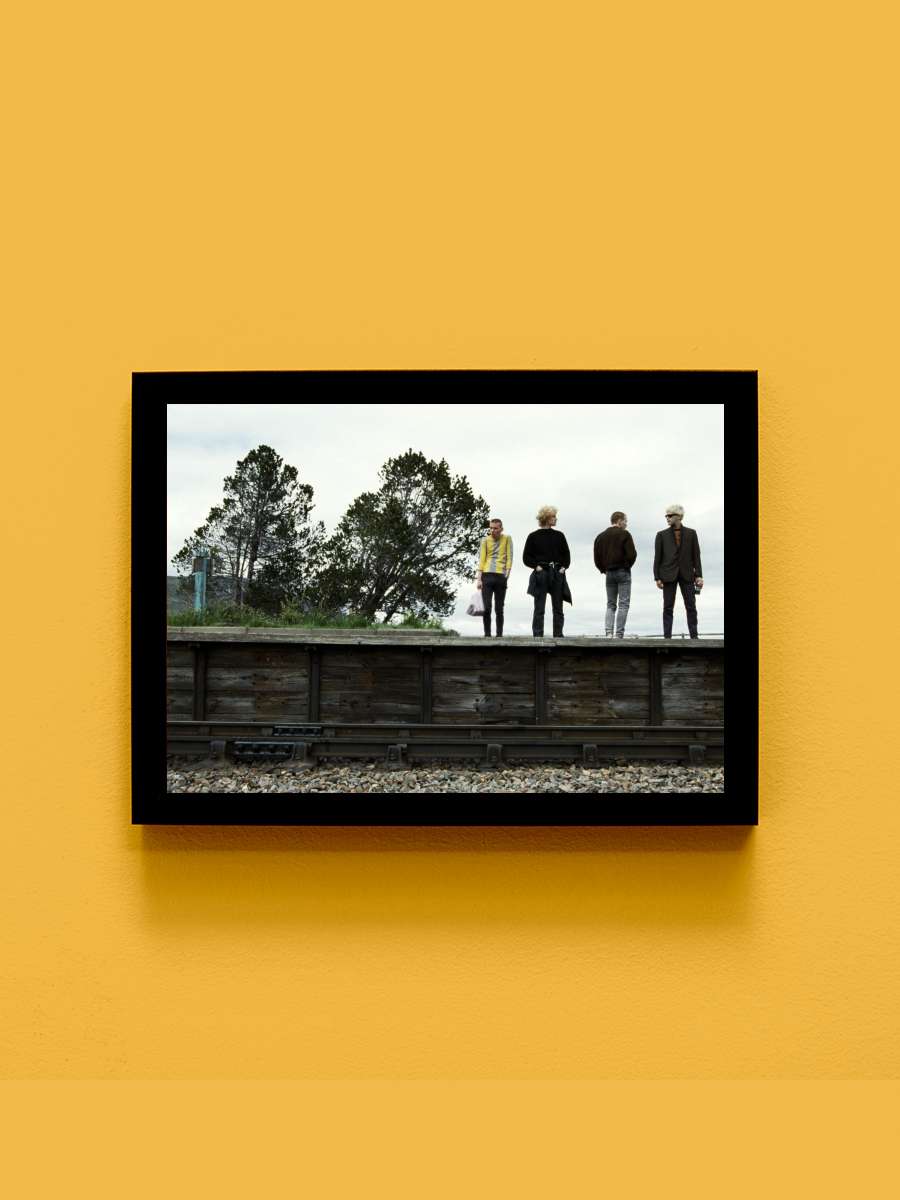 Trainspotting Film Tablo Siyah Çerçeveli Film Poster Afiş Tablo