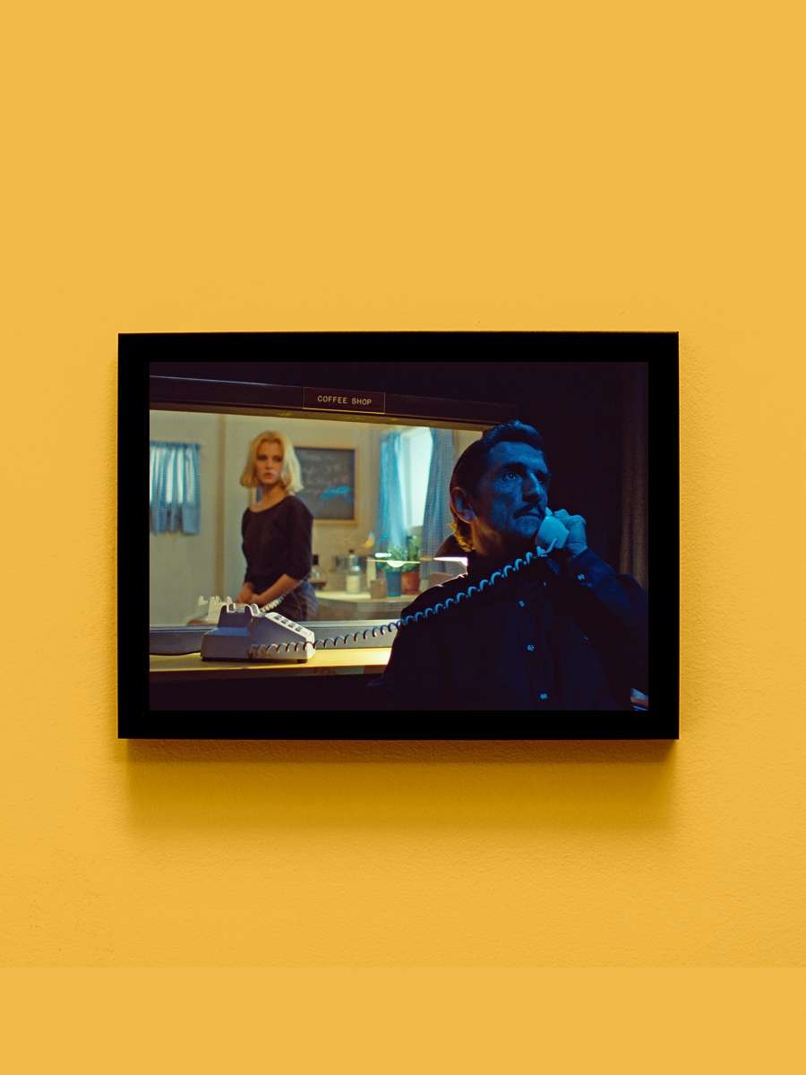 Paris, Texas Film Tablo Siyah Çerçeveli Film Poster Afiş Tablo