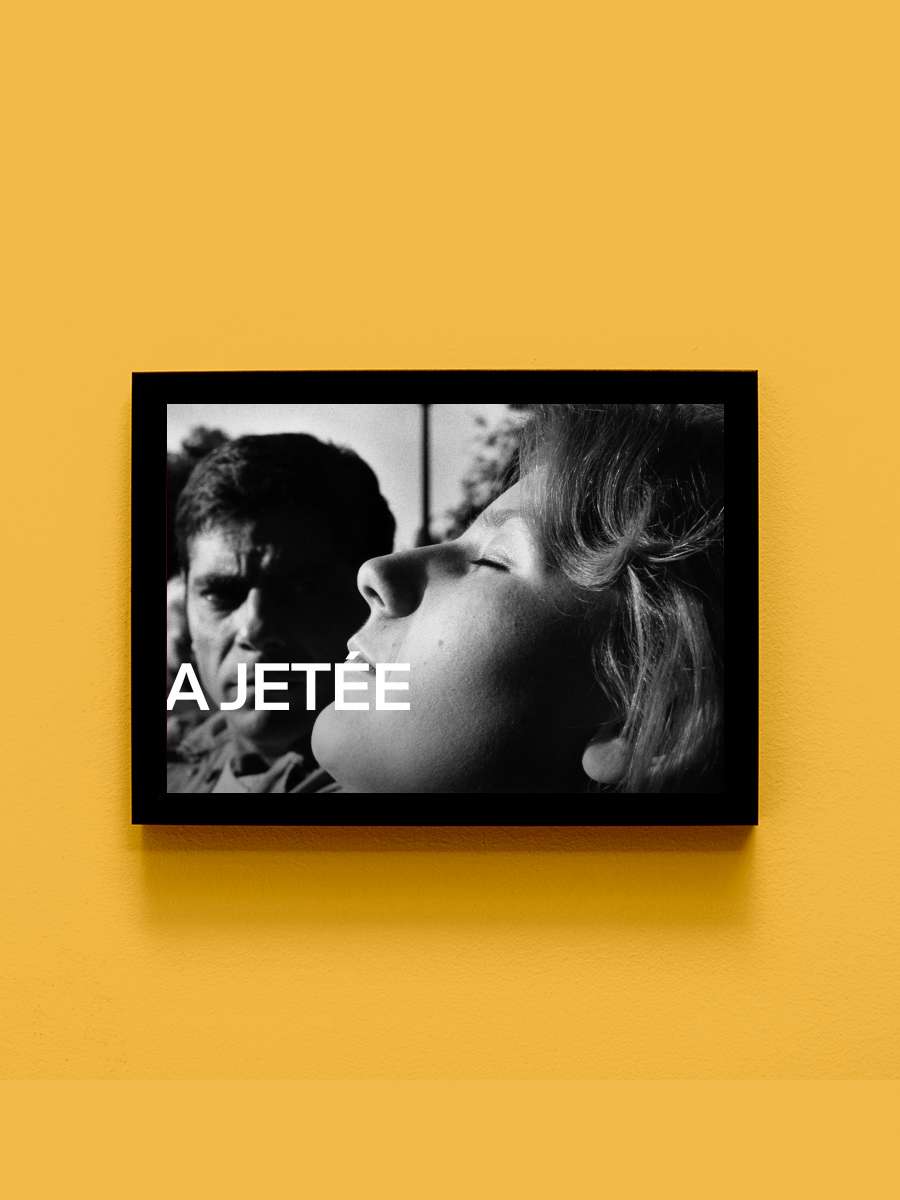 İskele - La Jetée Film Tablo Siyah Çerçeveli Film Poster Afiş Tablo