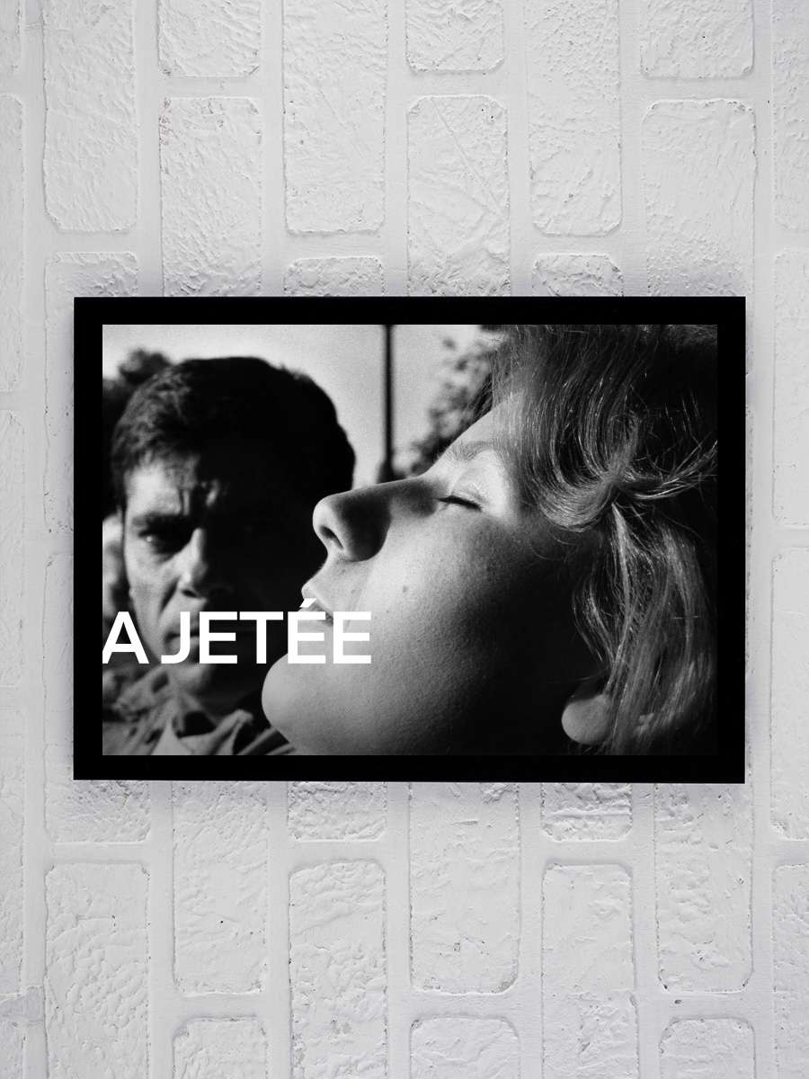 İskele - La Jetée Film Tablo Siyah Çerçeveli Film Poster Afiş Tablo