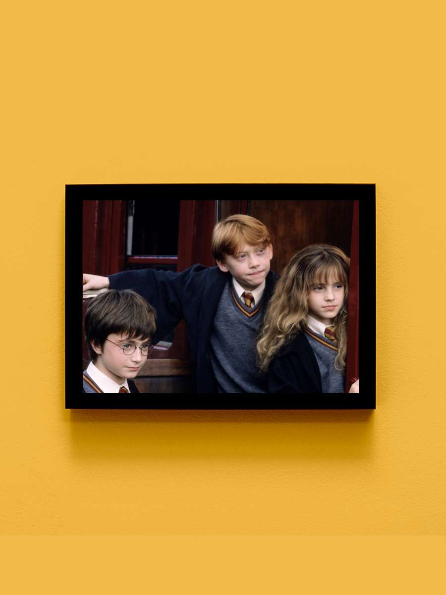 Harry Potter ve Felsefe Taşı - Harry Potter and the Philosopher's Stone Film Tablo Siyah Çerçeveli Film Poster Afiş Tablo