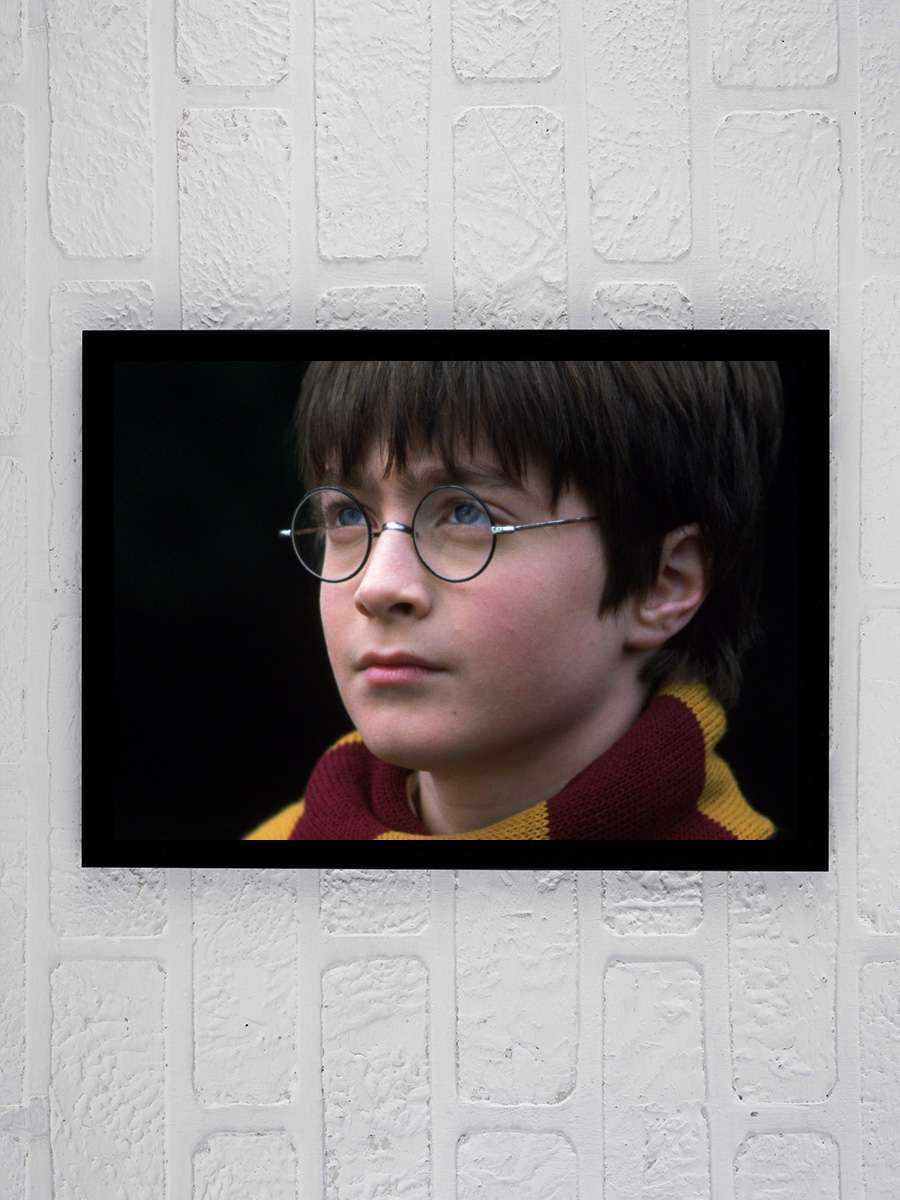 Harry Potter ve Felsefe Taşı - Harry Potter and the Philosopher's Stone Film Tablo Siyah Çerçeveli Film Poster Afiş Tablo