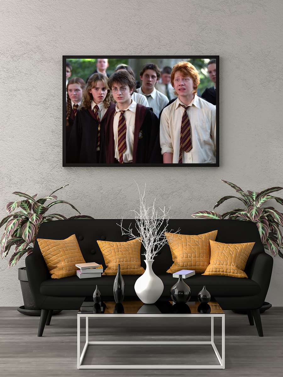 Harry Potter ve Azkaban Tutsağı - Harry Potter and the Prisoner of Azkaban Film Tablo Siyah Çerçeveli Film Poster Afiş Tablo