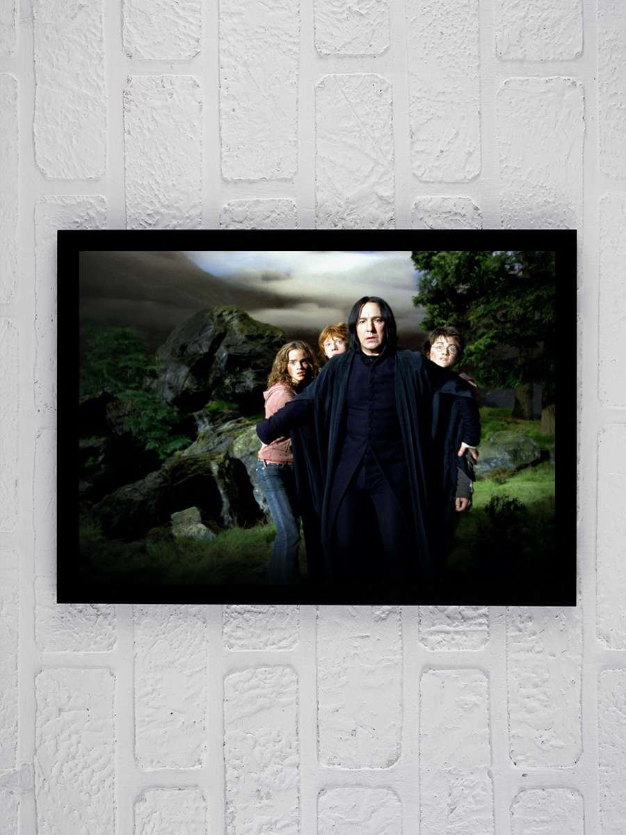 Harry Potter ve Azkaban Tutsağı - Harry Potter and the Prisoner of Azkaban Film Tablo Siyah Çerçeveli Film Poster Afiş Tablo