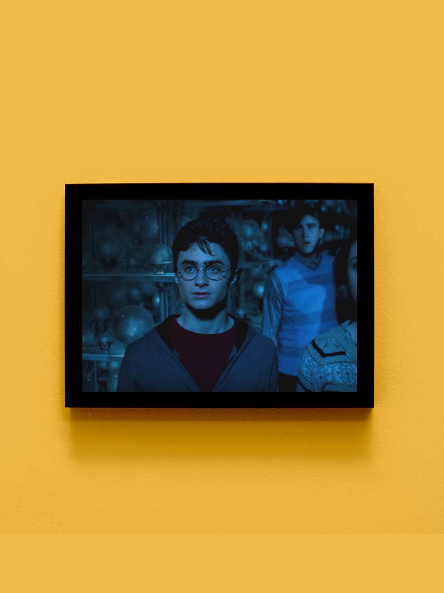 Harry Potter ve Zümrüdüanka Yoldaşlığı - Harry Potter and the Order of the Phoenix Film Tablo Siyah Çerçeveli Film Poster Afiş Tablo