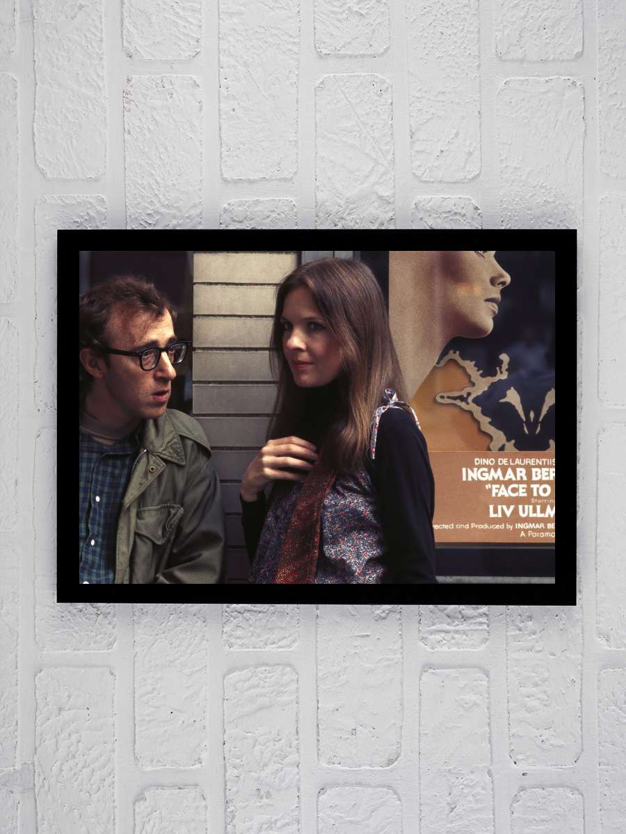 Annie Hall Film Tablo Siyah Çerçeveli Film Poster Afiş Tablo