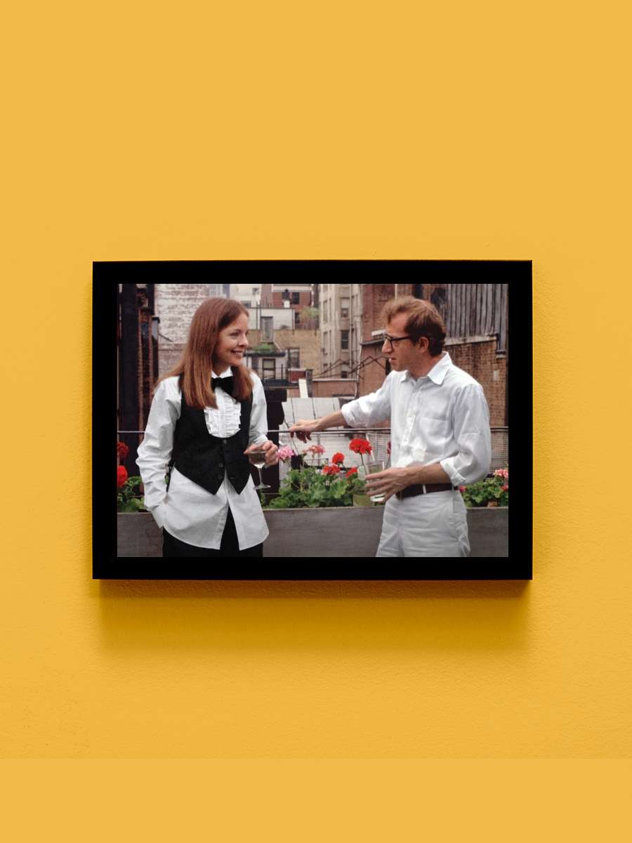 Annie Hall Film Tablo Siyah Çerçeveli Film Poster Afiş Tablo