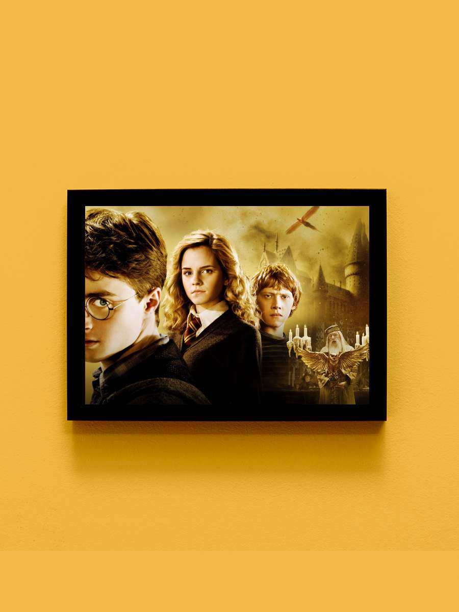 Harry Potter ve Melez Prens - Harry Potter and the Half-Blood Prince Film Tablo Siyah Çerçeveli Film Poster Afiş Tablo