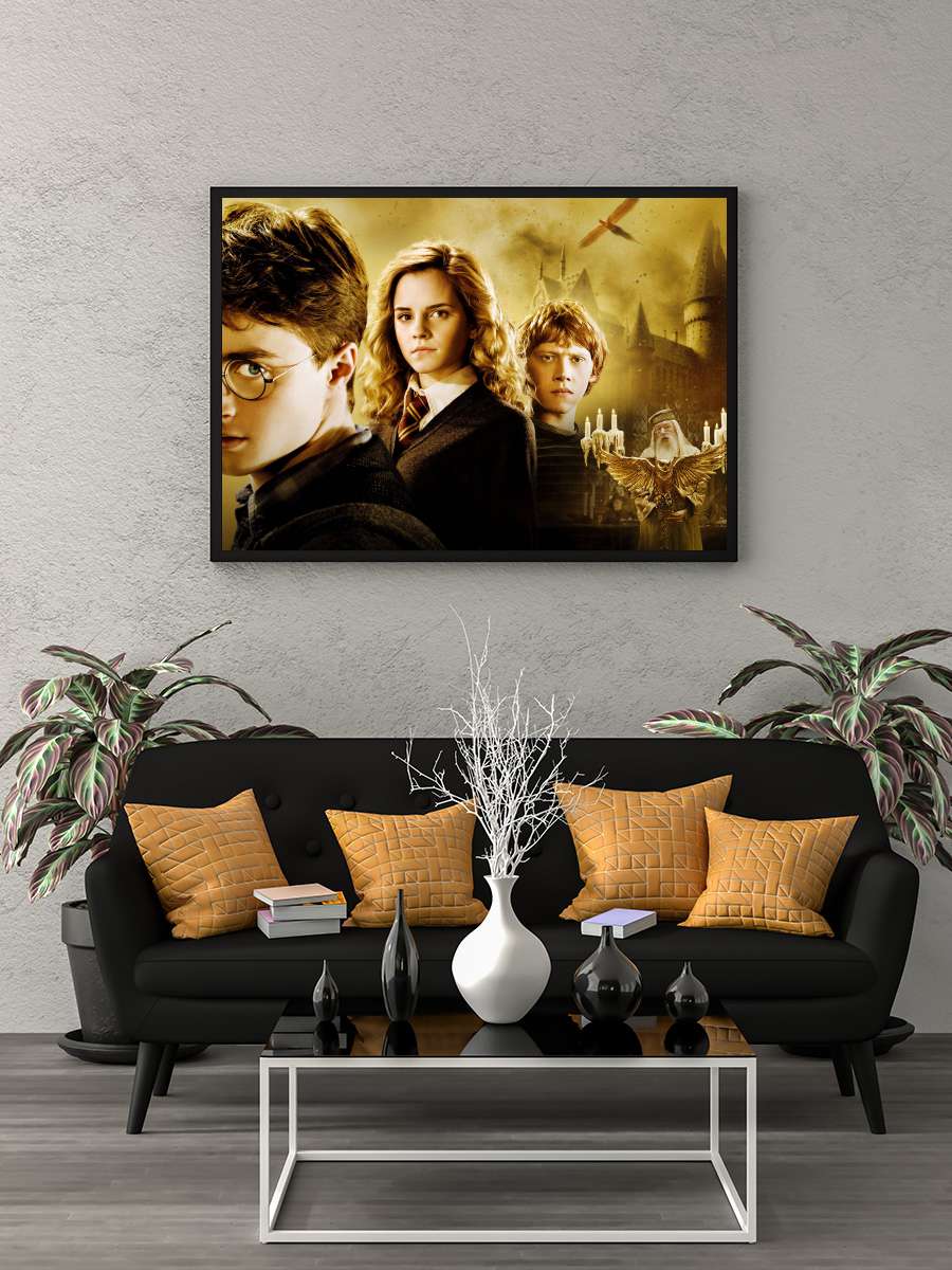 Harry Potter ve Melez Prens - Harry Potter and the Half-Blood Prince Film Tablo Siyah Çerçeveli Film Poster Afiş Tablo