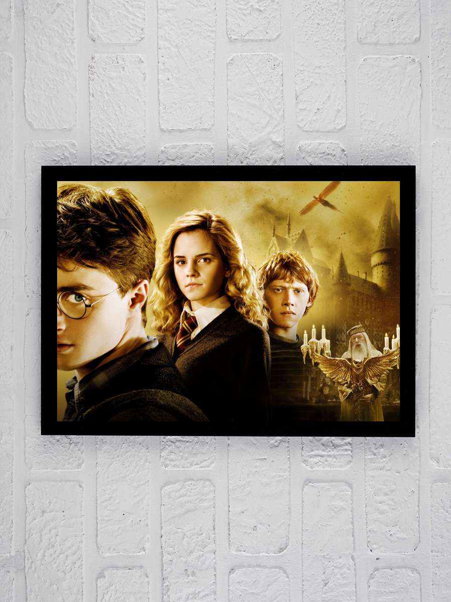 Harry Potter ve Melez Prens - Harry Potter and the Half-Blood Prince Film Tablo Siyah Çerçeveli Film Poster Afiş Tablo