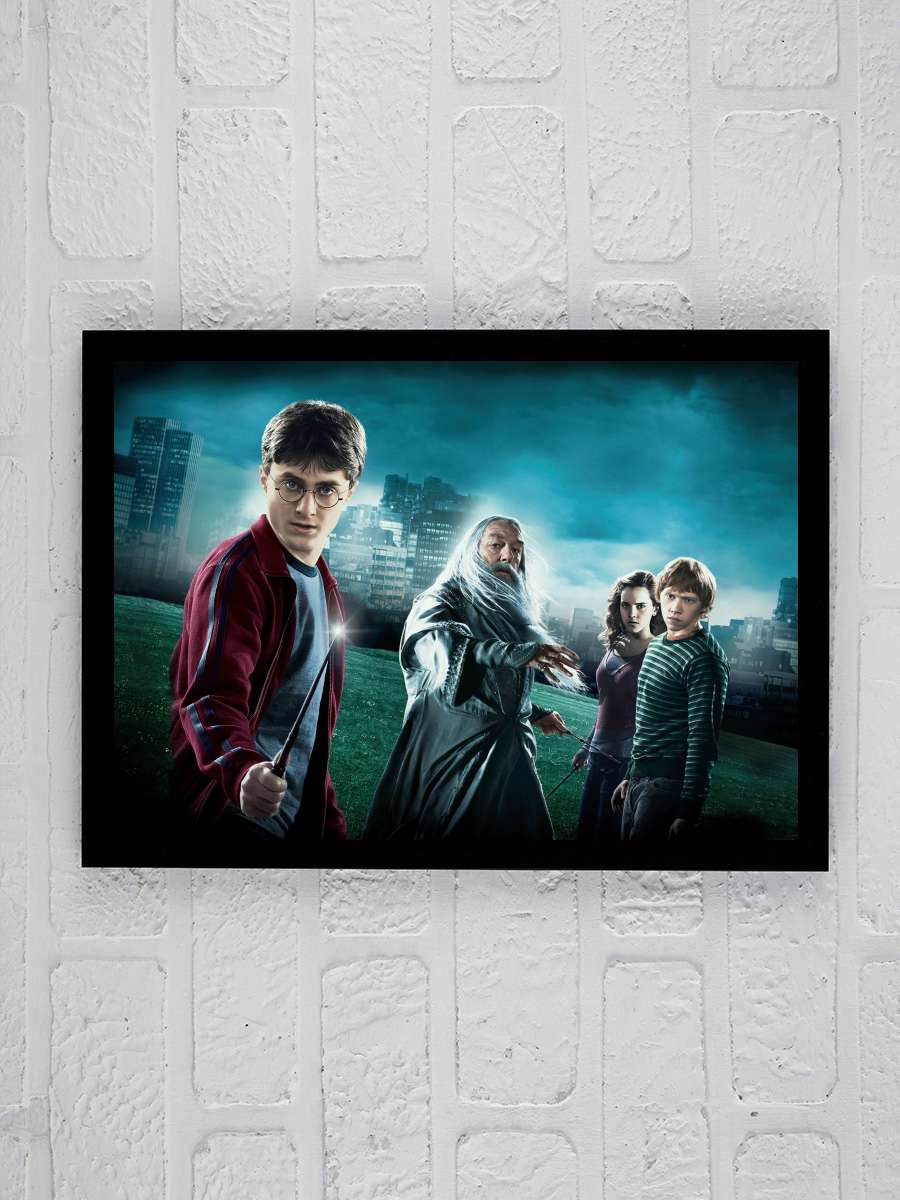 Harry Potter ve Melez Prens - Harry Potter and the Half-Blood Prince Film Tablo Siyah Çerçeveli Film Poster Afiş Tablo