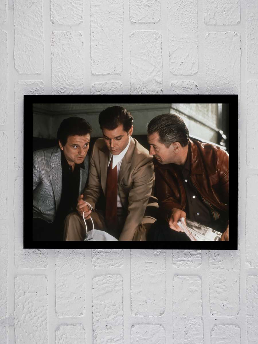 Sıkı Dostlar - GoodFellas Film Tablo Siyah Çerçeveli Film Poster Afiş Tablo