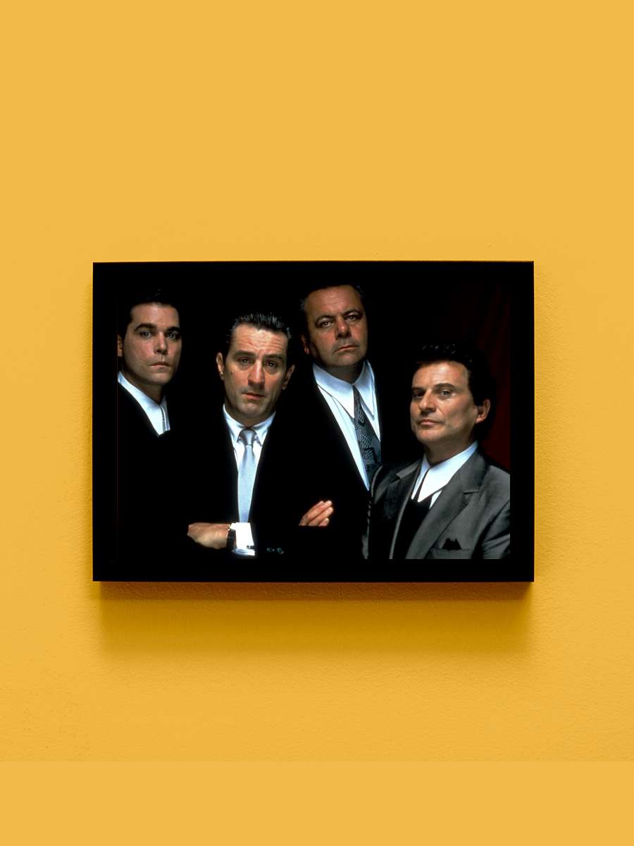 Sıkı Dostlar - GoodFellas Film Tablo Siyah Çerçeveli Film Poster Afiş Tablo