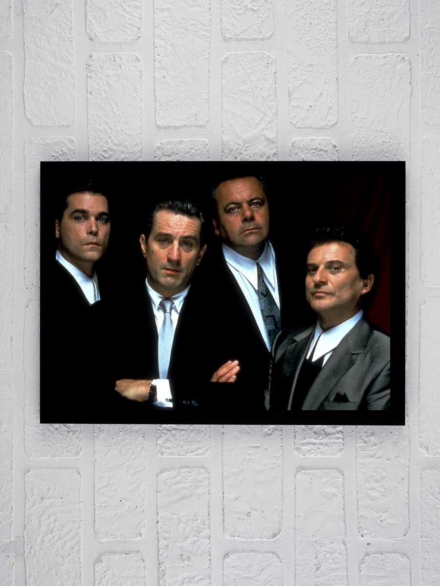 Sıkı Dostlar - GoodFellas Film Tablo Siyah Çerçeveli Film Poster Afiş Tablo