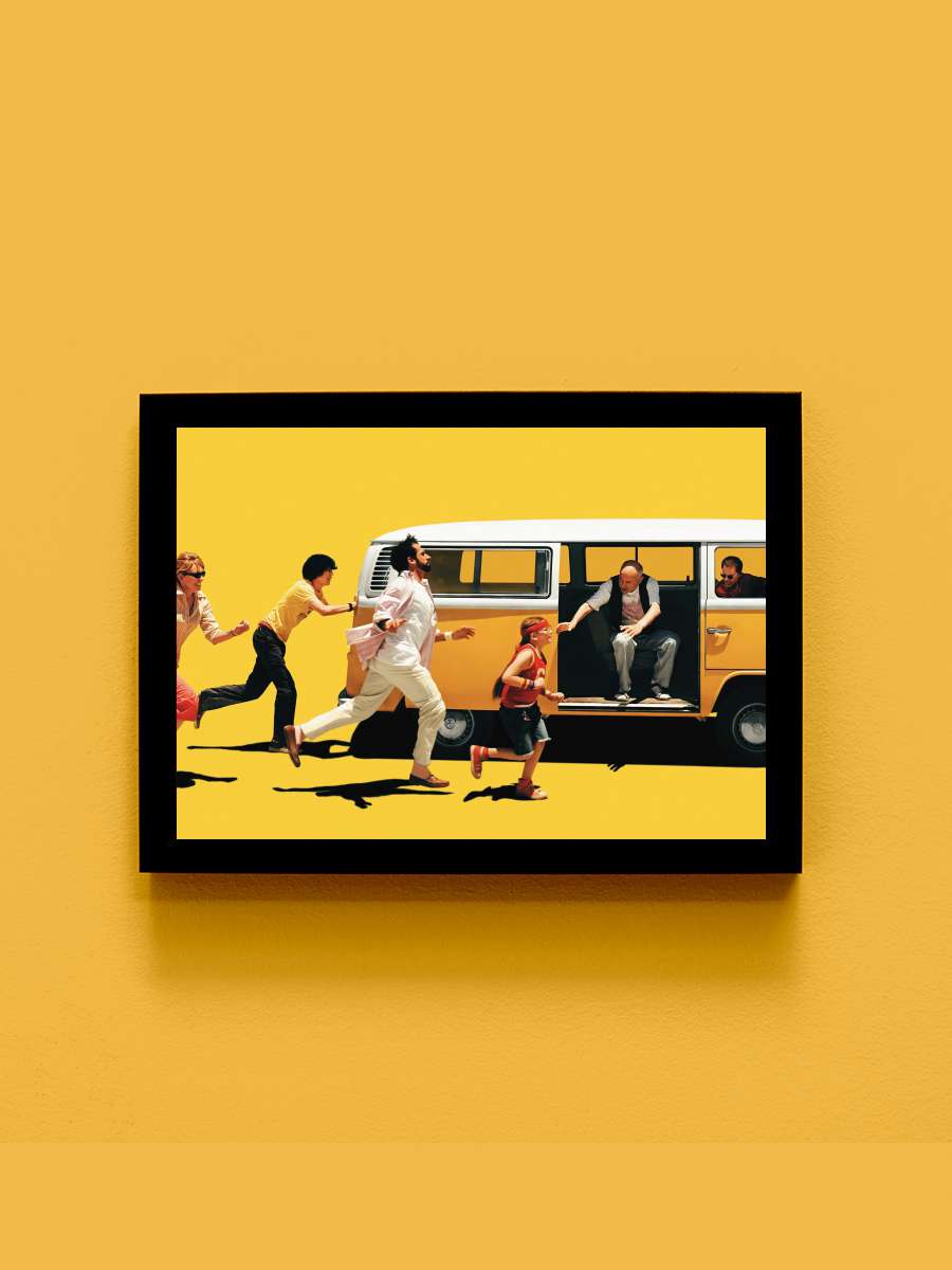 Küçük Gün Işığım - Little Miss Sunshine Film Tablo Siyah Çerçeveli Film Poster Afiş Tablo