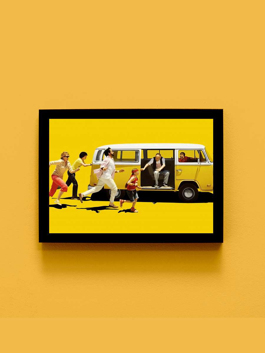 Küçük Gün Işığım - Little Miss Sunshine Film Tablo Siyah Çerçeveli Film Poster Afiş Tablo