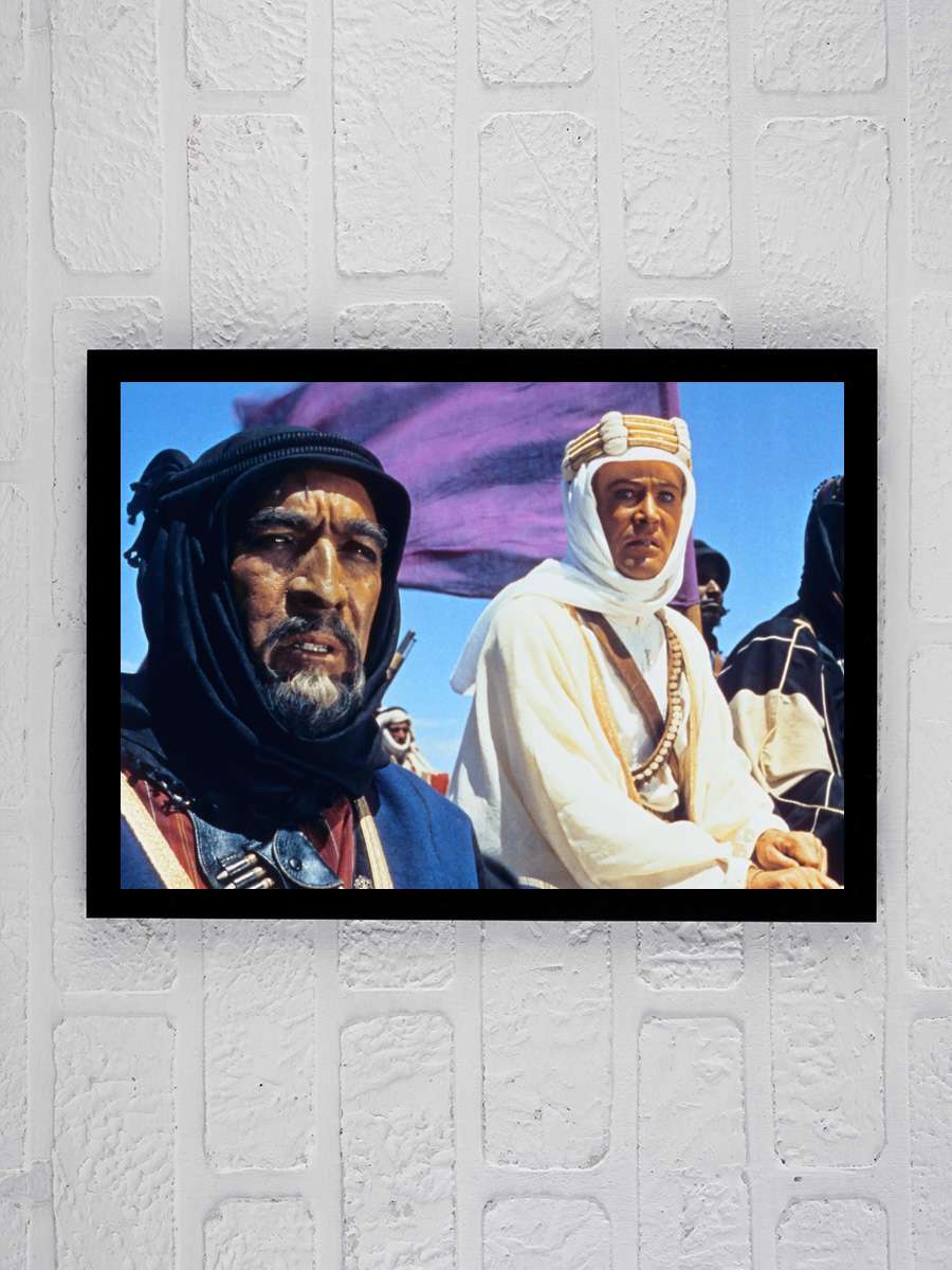 Arabistanlı Lawrence - Lawrence of Arabia Film Tablo Siyah Çerçeveli Film Poster Afiş Tablo