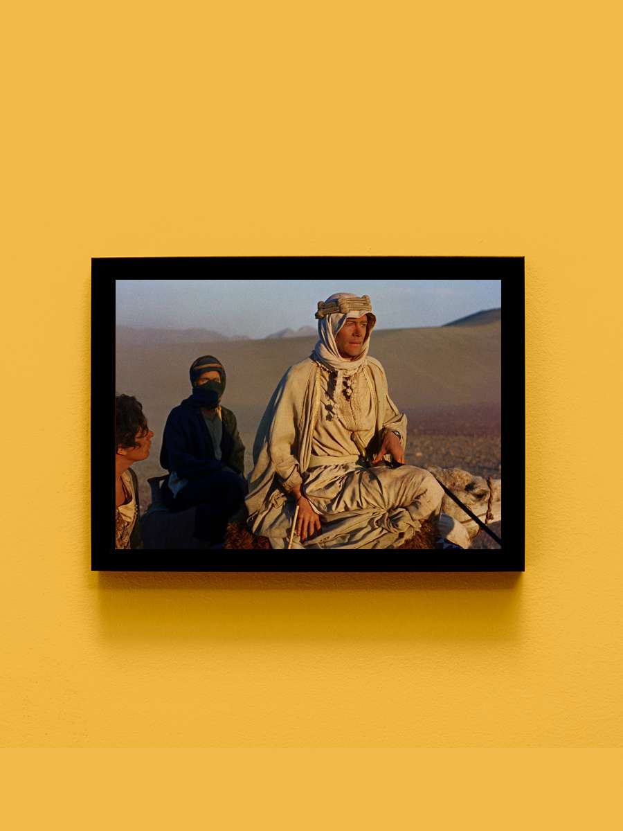 Arabistanlı Lawrence - Lawrence of Arabia Film Tablo Siyah Çerçeveli Film Poster Afiş Tablo