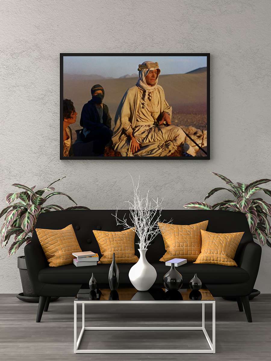 Arabistanlı Lawrence - Lawrence of Arabia Film Tablo Siyah Çerçeveli Film Poster Afiş Tablo