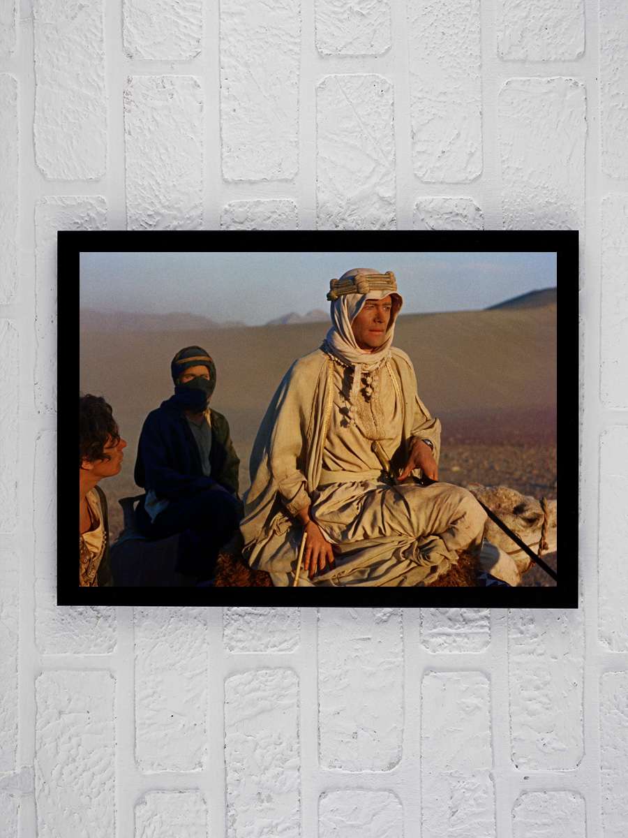 Arabistanlı Lawrence - Lawrence of Arabia Film Tablo Siyah Çerçeveli Film Poster Afiş Tablo