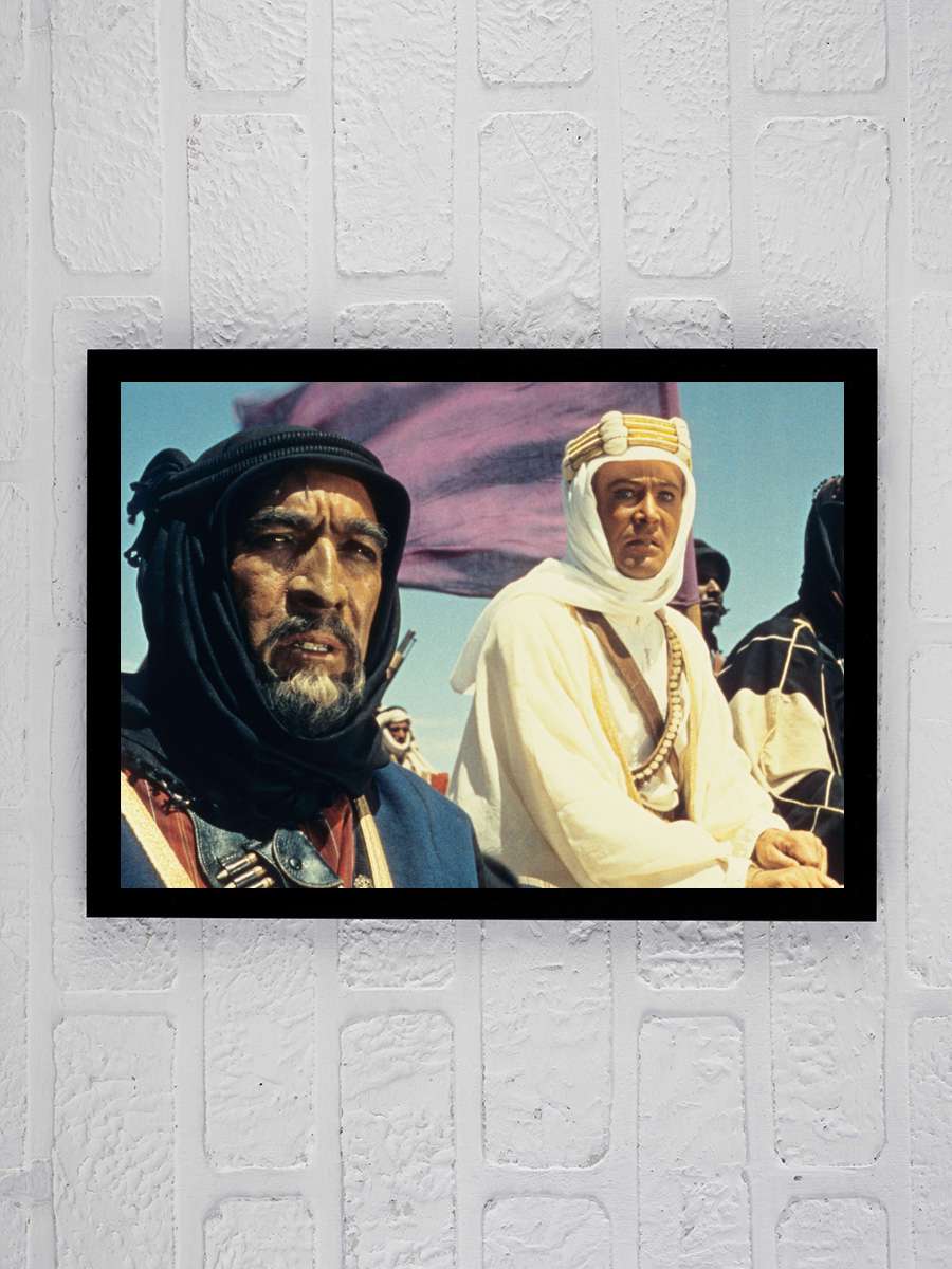 Arabistanlı Lawrence - Lawrence of Arabia Film Tablo Siyah Çerçeveli Film Poster Afiş Tablo