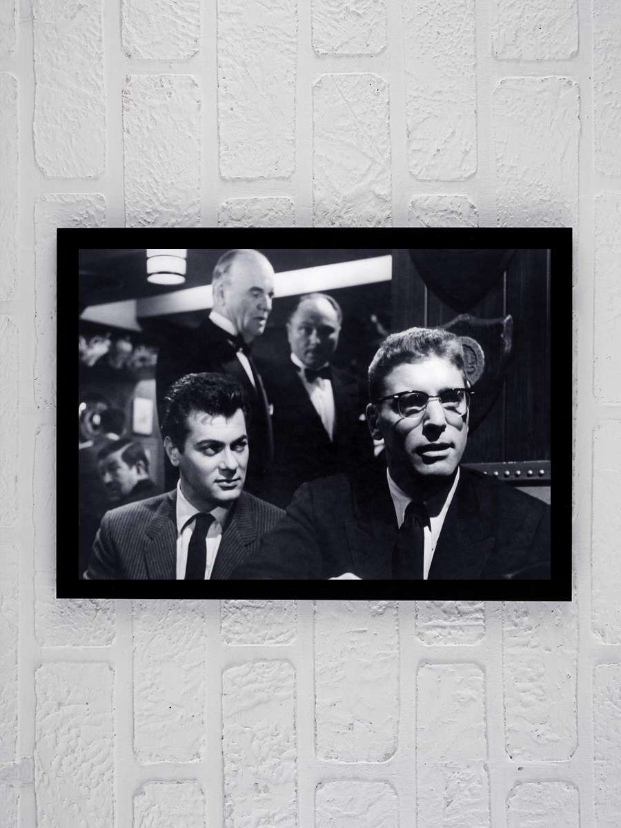 Başarının Tatlı Kokusu - Sweet Smell of Success Film Tablo Siyah Çerçeveli Film Poster Afiş Tablo